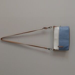 Giani Bernini Two-Tone Soft Pebbled Leather Crossbody Bag